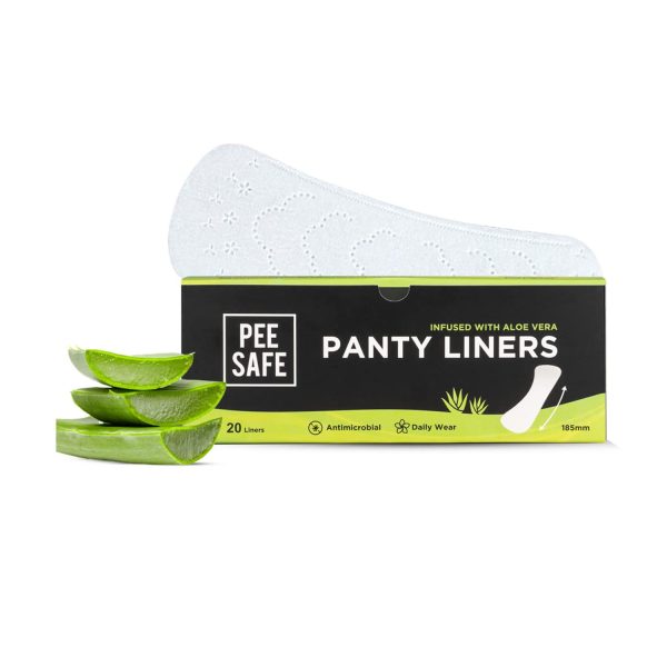 PeeSafe Aloe Vera Panty Liners (185 mm) - 20 Liners