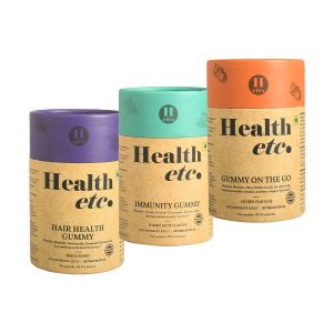 Health etc (Hair + On the Go + Immunity Gummy) Everyday Essentials Combo Pack