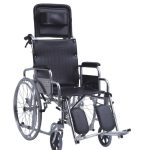 Mobigo Steel Frame Manual Reclining Wheelchair