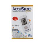 AccuSure Gold Blood Glucose Test Strips (25 Strips)