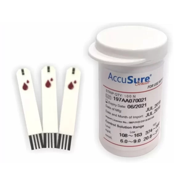 Accusure Sensor Test Strips