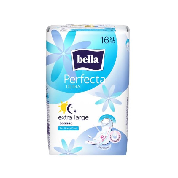 Bella Perfecta Ultra Day Sanitary Napkins XL (16 Pieces)