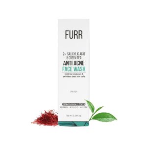 Pee Safe Furr 2% Salicylic Acid & Green Tea Anti Acne Face Wash (100ml)