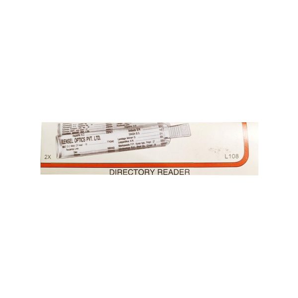 Om Tao Scientific Apparatus Bar Magnifier (2x 120mm, 8D)