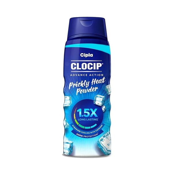 Cipla Clocip Advance Action Prickly Heat Powder 150g
