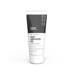 ThriveCo Ultra-Light Mineral-Based SPF 50 PA+++ Daily Sunscreen Gel (50 ml)