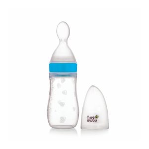 Bee Baby Silicone Squeezy Food Feeder 4+Months (125ml)