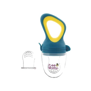 BeeBaby Fresh Silicone Food and Fruit Nibbler with Extra Mesh