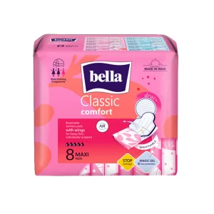 Bella Classic Comfort Drai Sanitary Napkins - XL (8 Pieces)