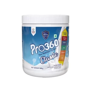 GMN Pro360 Classic Protein Powder Jar Vanilla Flavour (200g)