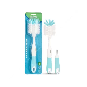 BeeBaby 2 in 1 Nylon Bristle Bottle and Nipple Cleaning Brush