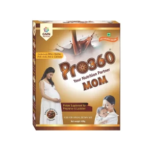 GMN Pro360 Mom Protein Powder Nutritional Supplement for Pregnant and Lactating Mothers Swiss Chocolate Flavor (400g Refill Pack)