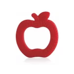 BeeBaby Apple Shape Soft Silicone Teether 3+ Months (Red)