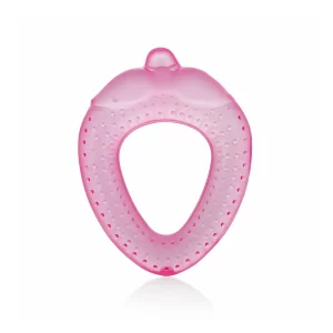 BeeBaby Strawberry Shape Water Filled Teether 3+ Months