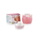 BeeBaby Premium Powder Puff With Case (Pink)