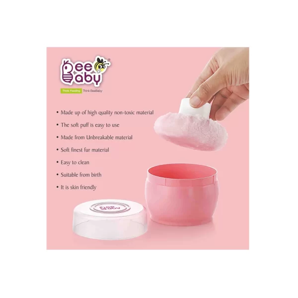 benefits of BeeBaby Powder Puff with Case