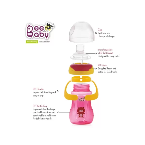 BeeBaby Soft Silicone Spout Sippy Cup