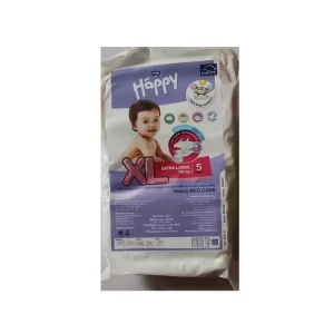 Bella Baby Happy Neo Care Diaper Extra Large 12+kgs (5 Pieces)