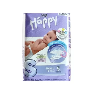 Bella Baby Happy Neo Care Diaper Small 3 to 8kgs (5 Pieces)