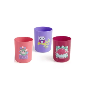 BeeBaby BooBoo Cups/Tumblers for Babies from 18+ Months (Pack of 3)
