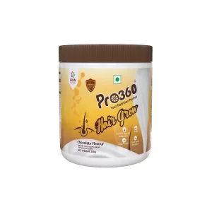 GMN Pro360 Hair Grow Nutrition Powder Chocolate Flavour (250g)