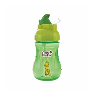 BeeBaby Flippy Soft Silicone Straw Sippy Cup (250ml)