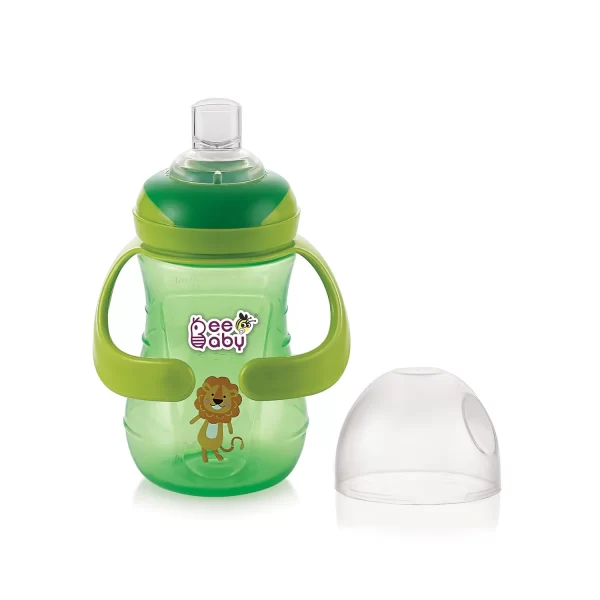 BeeBaby Soft Silicone Spout Sippy Cup with Handle (250ml) BeeBaby Soft Silicone Spout Sippy Cup with Handle (250ml)
