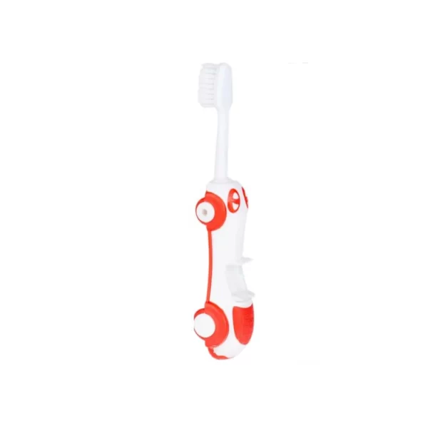 Mee Mee Foldable Infant to Toddler Toothbrush Red