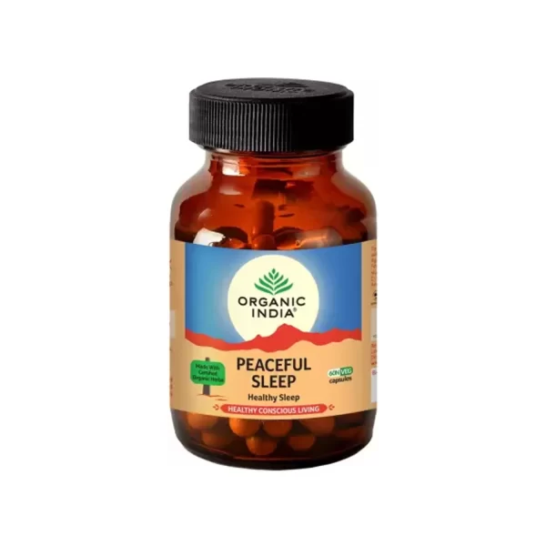 Organic India Peaceful Sleep (60 Capsules)