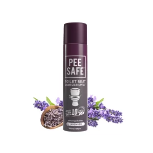 Pee Safe Toilet Seat Sanitizer Spray Lavender (300 ml)
