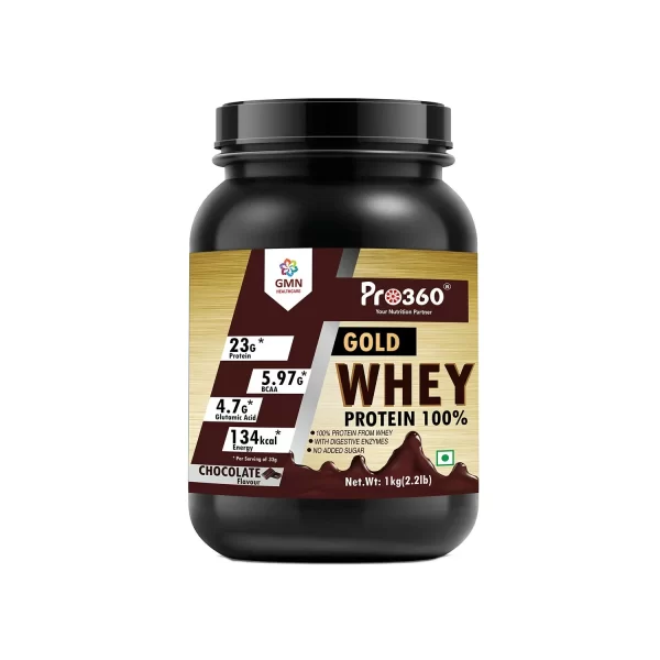 GMN Pro360 Gold Whey Protein Powder (1 kg)
