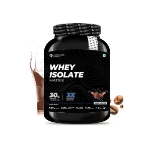 Carbamide Forte Whey Protein Isolate Matrix with Digestive Enzymes Cafe Mocha Flavour (2Kg)