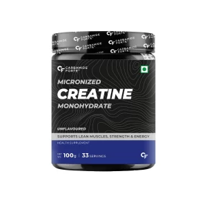 Carbamide Forte Micronized Creatine Monohydrate Powder for gym goers (100g)