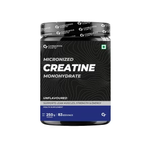 Carbamide Forte Micronized Creatine Monohydrate Powder for Gym Goers (250g)
