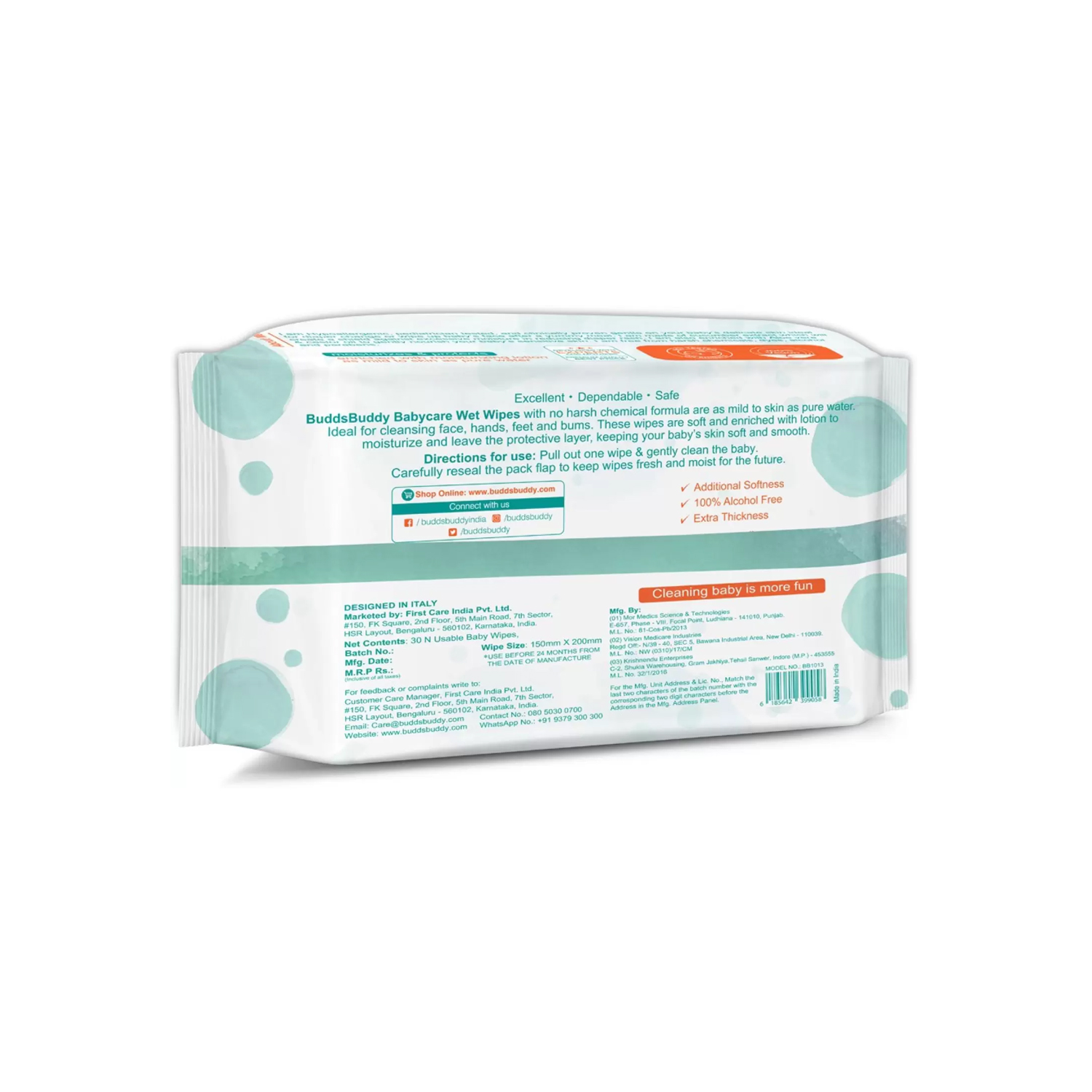 Buddsbuddy wipes sales