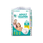 Liveasy Adult Diaper Tape Style XL Waist Size 48-57 Inches