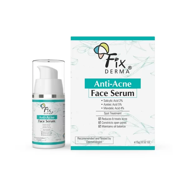 Fixderma Anti Acne Face Serum with Salicylic Acid 15g