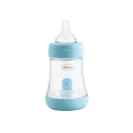 Chicco Perfect 5 Slow Flow Feeding Bottle for Babies from 0+ Months – 150ml