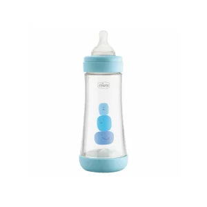 Chicco Perfect 5 Fast Flow Feeding Bottle for Babies from 4+ Months - 300ml