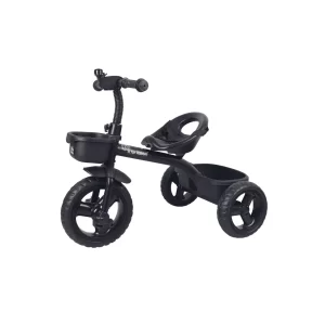 R for Rabbit Tiny Toes T10 Ace Baby Tricycle from 1.5 to 5 Years (Black)