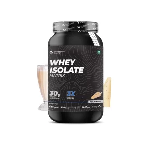Carbamide Forte Whey Protein Isolate Matrix with Digestive Enzymes Malai Kulfi Flavour (1Kg)
