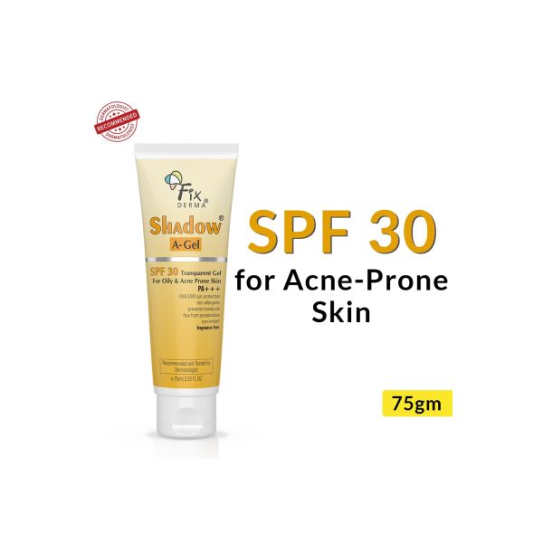 fixderma shadow spf 30 gel ingredients
