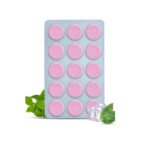 Abbott Digene Antacid Antigas Tablet Mint Flavour (15 Tablets)