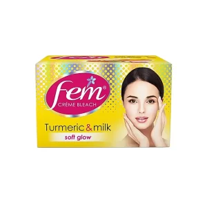 Fem Fairness Creme Bleach Turmeric & Milk - 24g