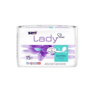 Seni Lady Bladder Control Pads for Women - Extra (15 Pads)