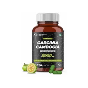Carbamide Forte Garcinia Cambogia 3000 mg Keto Friendly Weight Loss Capsules (120 Capsules)