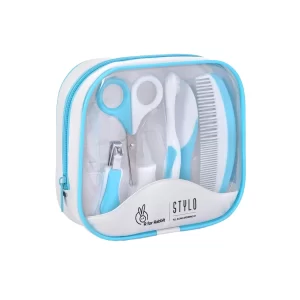 R for Rabbit Stylo All-in-One Grooming Kit for Babies from 0 to 3 Years (Blue)
