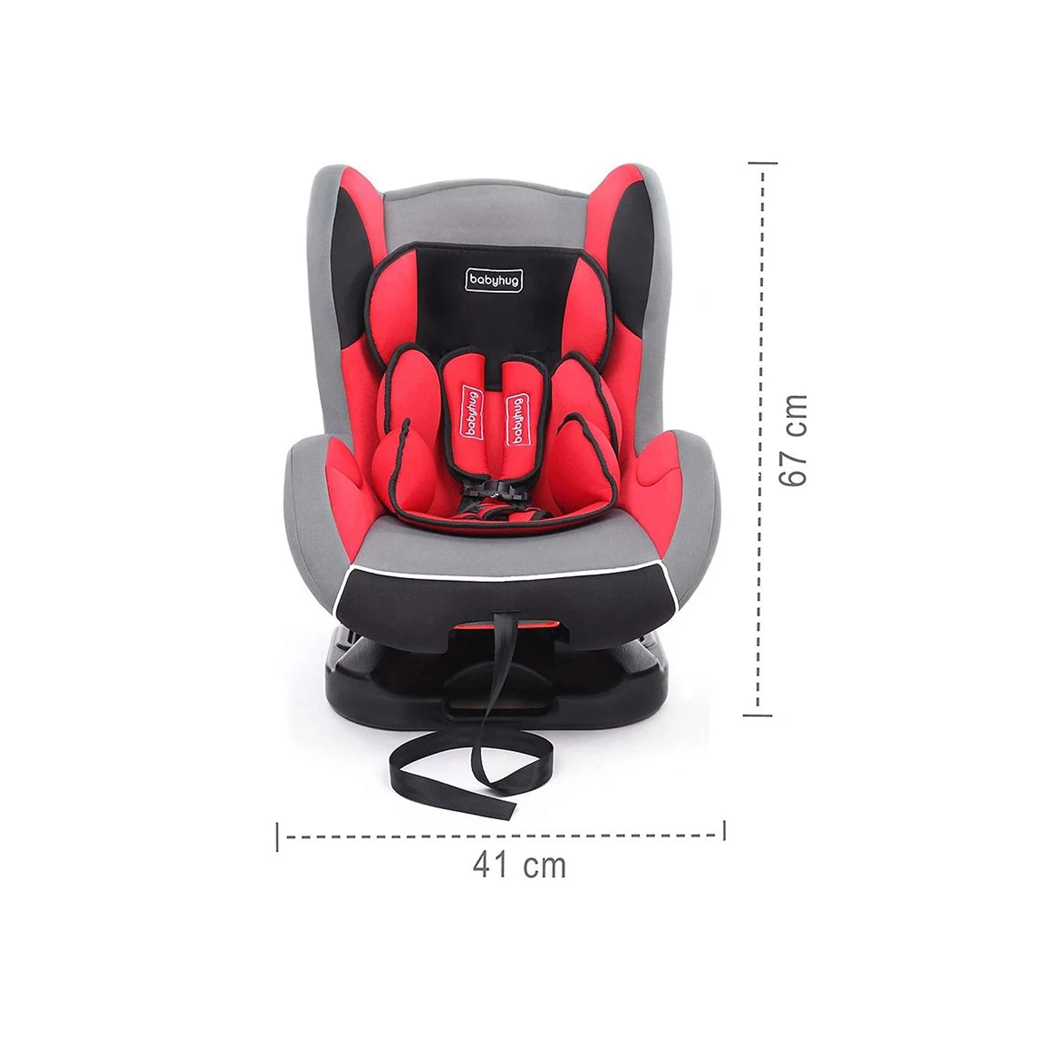 Babyhug Robo Face Manual Push Ride On With Lights & High Backrest - Blue