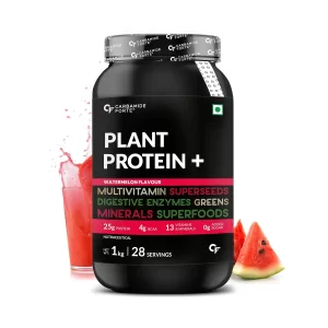 Carbamide Forte Vegan Protein + Powder Watermelon Flavour (1 Kg)