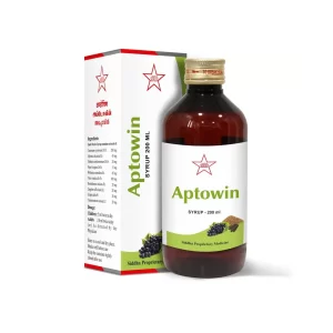 SKM Siddha and Ayurveda Aptowin Syrup for Indigestion and Liver Care - 200ml